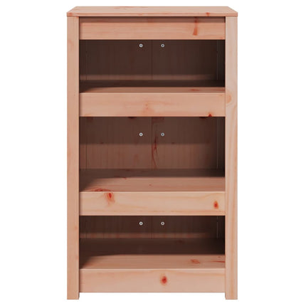 Köksskåp med hylla MEPPEL Brun Ek 55 x 55 x 92 cm Massiv furu