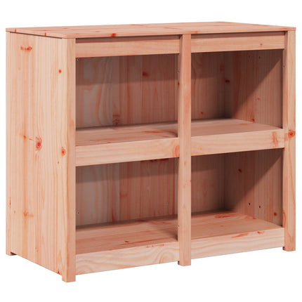 Köksskåp med hylla MEPPEL Brun Ek 106 x 55 x 92 cm Massiv furu