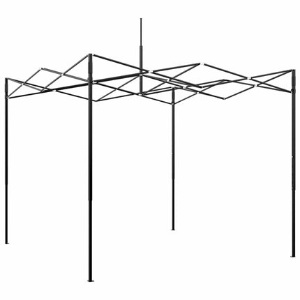Växthus med Pop-up Ram med tak Grön 290 x 290 x 315 cm Järn