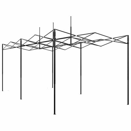 Växthus med Pop-up Ram med tak Grön 290 x 580 x 315 cm Järn