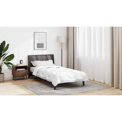 Duntäcke Vit 200 x 135 x 4 cm Polyester