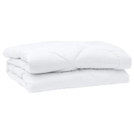 Duntäcke Vit 220 x 200 x 3 cm Polyester