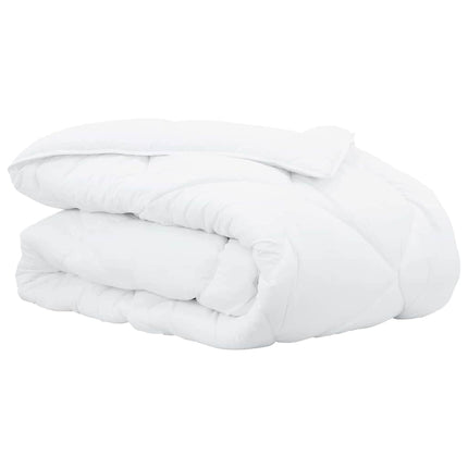 Vinter Täcke Vit 220 x 202 x 5 cm Polyester