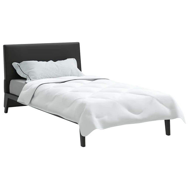 2-i-1 Duntäcke 200 x 140 x 10 cm Vinter Polyester Vit