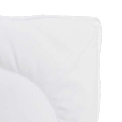 2-i-1 Duntäcke Vit 220 x 155 x 10 cm Polyester