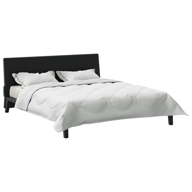 2-i-1 Duntäcke 262 x 242 x 10 cm Vinter Polyester Vit