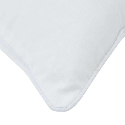 Kudde med kudde Vit 80 x 42 x 20 cm Bomull och Polyester