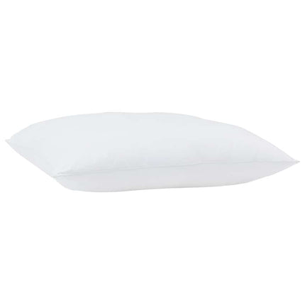Kudde med kudde 2 pcs Vit 51 x 51 x 20 cm Bomull och Polyester
