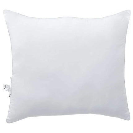Kudde med kudde 2 pcs Vit 51 x 51 x 20 cm Bomull och Polyester