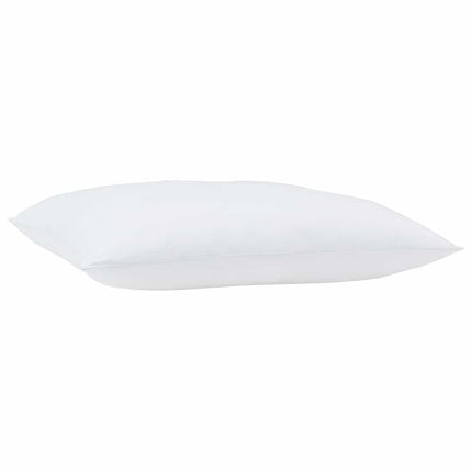 Kudde med kudde 2 pcs Vit 75 x 50 x 20 cm Bomull och Polyester