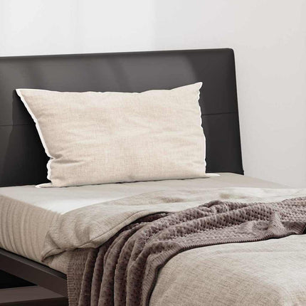 Kudde med kudde Vit 80 x 40 x 20 cm Polyester