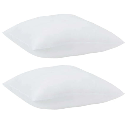 Kudde med kudde 2 pcs Vit 41 x 40 x 20 cm Polyester