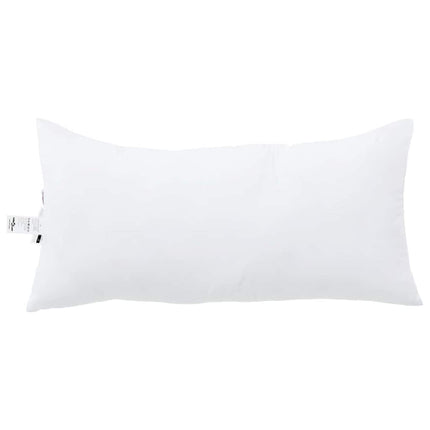Kudde med kudde 2 pcs Vit 81 x 42 x 20 cm Polyester
