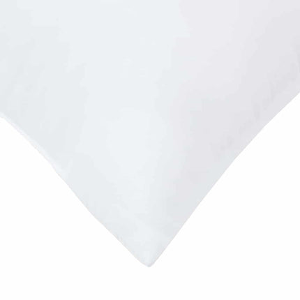 Kudde med kudde 2 pcs Vit 80 x 80 x 20 cm Polyester