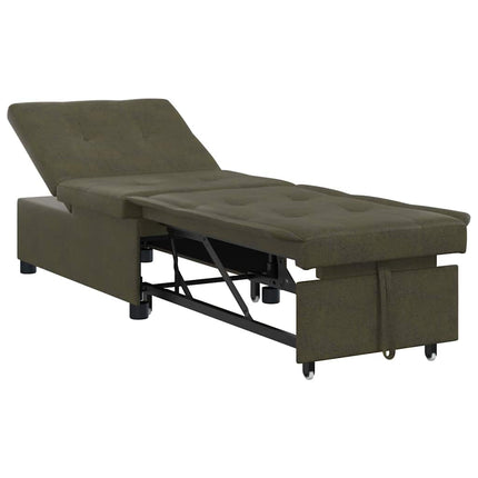 Soffsäng Armégrön 194 x 67 x 82 cm Huahua Tyg