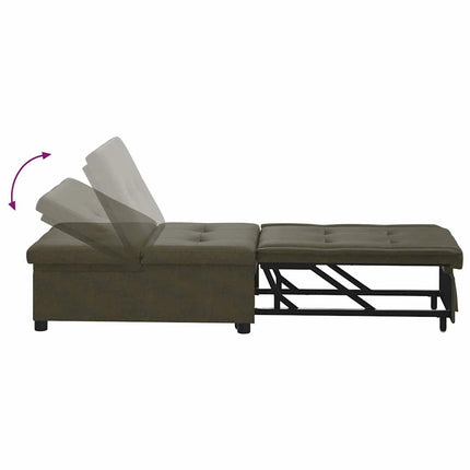 Soffsäng Armégrön 194 x 67 x 82 cm Huahua Tyg