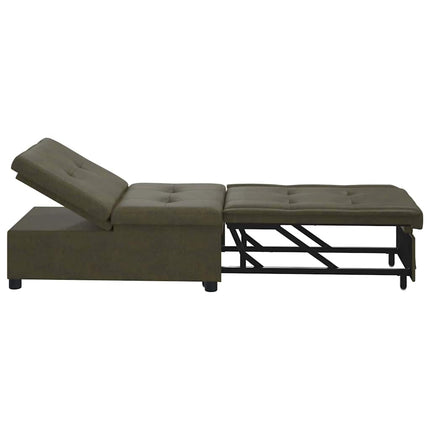 Soffsäng Armégrön 194 x 67 x 82 cm Huahua Tyg