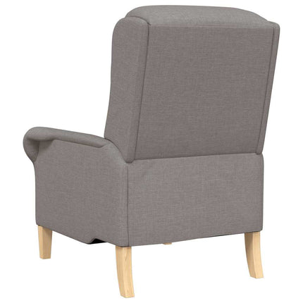 fåtölj Taupe tyg