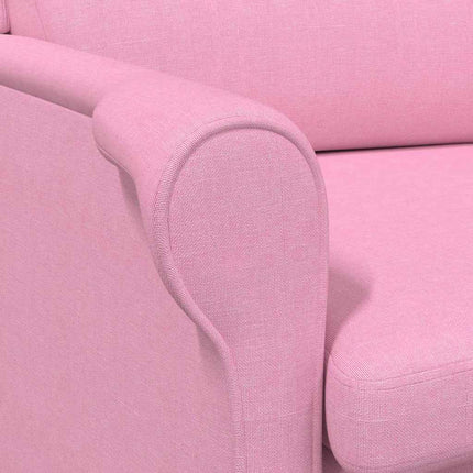 fåtölj Rosa tyg