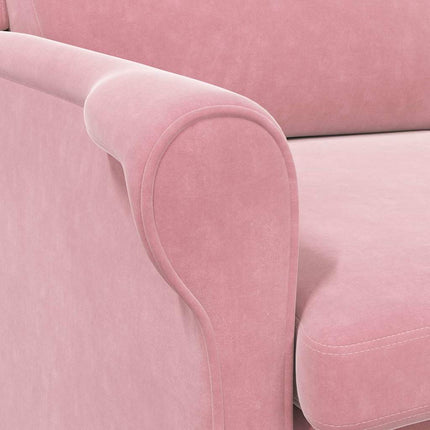 fåtölj Rosa Sammet
