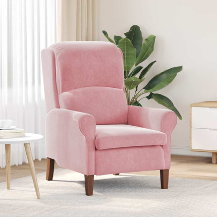 fåtölj Rosa Sammet
