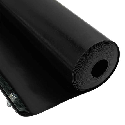 Rotspärr Svart 0,7 x 5 m polyeten