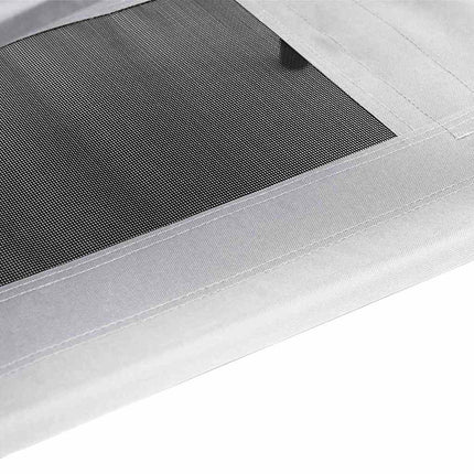 Hundsäng Silvergrå 92 x 77 x 82,5 cm Stål