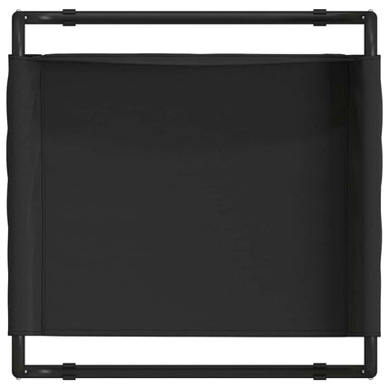 Hundsäng Svart 75 x 75 x 30 cm Stål