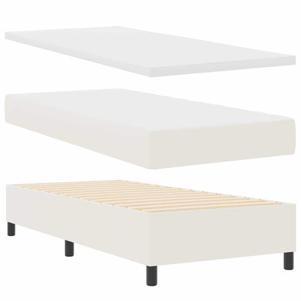 Bäddfjäder Grädde och vit 80 x 200 cm Kordread tyg