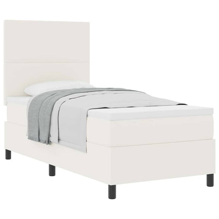 Bäddfjäder Grädde och vit 80 x 200 cm Kordread tyg