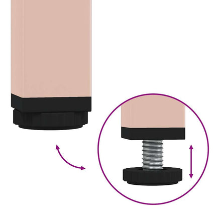 Tv-Bänk 202X39X43,5 Cm Kallvalsat Stål