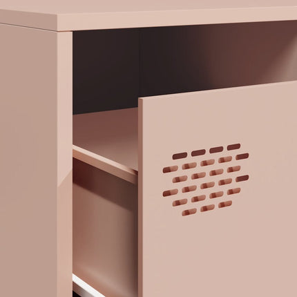 Tv-Bänk 202X39X43,5 Cm Kallvalsat Stål