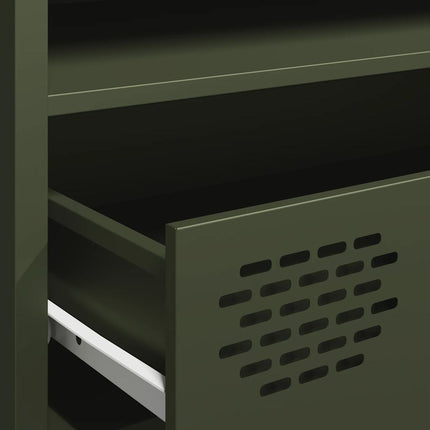 Tv-Bänk 202X39X43,5 Cm Kallvalsat Stål