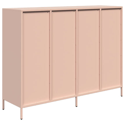Skänk rosa 135x39x103,5 cm kallvalsat stål