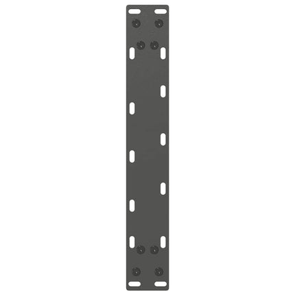 Soffbordsben U-formade 2 st antracit 40x(30-31) cm stål