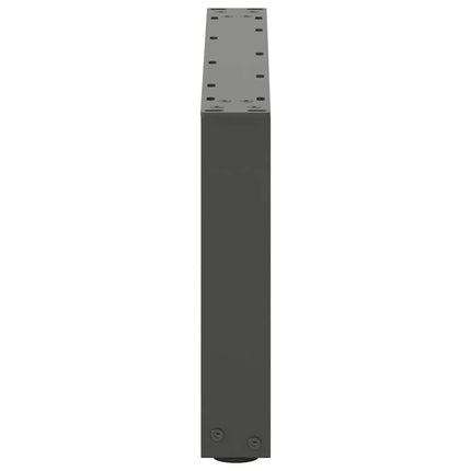 Soffbordsben U-formade 2 st antracit 60x(30-31) cm stål