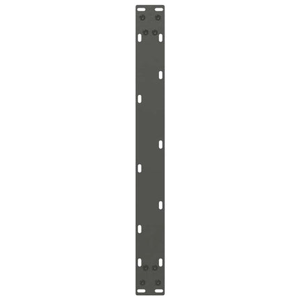 Soffbordsben U-formade 2 st antracit 60x(30-31) cm stål