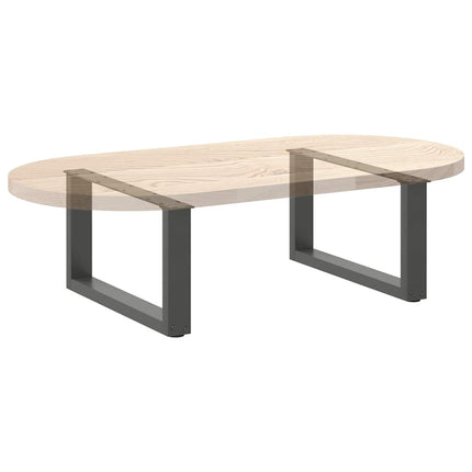 Soffbordsben U-formade 2 st antracit 60x(30-31) cm stål