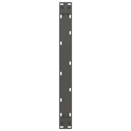 Soffbordsben U-formade 2 st antracit 70x(30-31) cm stål