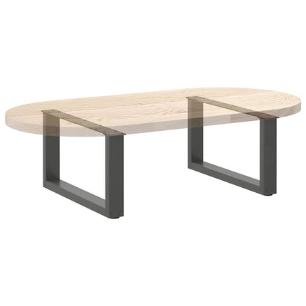 Soffbordsben U-formade 2 st antracit 70x(30-31) cm stål