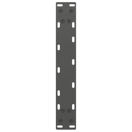 Soffbordsben U-formade 2 st antracit 28x(42-43) cm stål