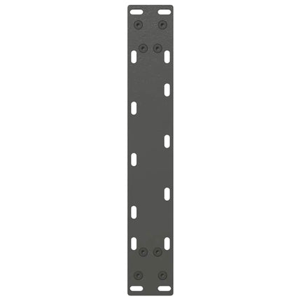 Soffbordsben U-formade 2 st antracit 38x(42-43) cm stål