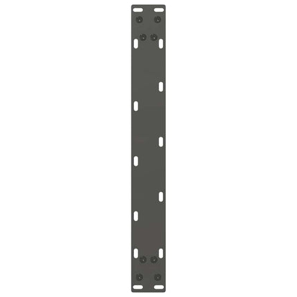 Soffbordsben U-formade 2 st antracit 50x(42-43) cm stål