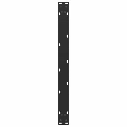 Soffbordsben U-formade 2 st svarta 60x(42-43) cm stål