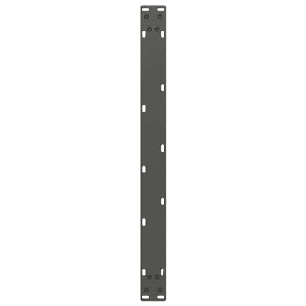 Soffbordsben U-formade 2 st antracit 60x(42-43) cm stål