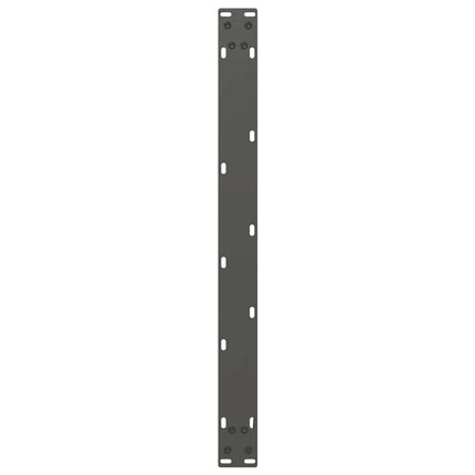 Soffbordsben U-formade 2 st antracit 70x(42-43) cm stål