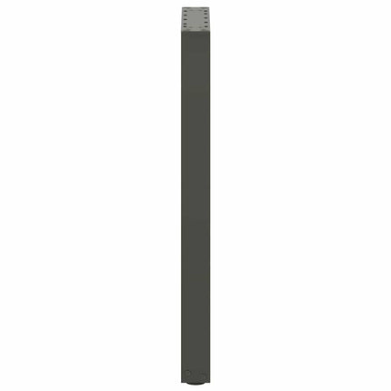 Konsolbordsben U-formade 2 st antracit 28x(72-73) cm stål