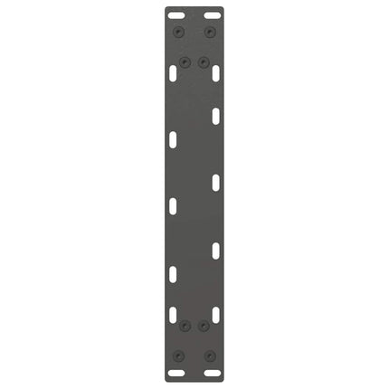 Konsolbordsben U-formade 2 st antracit 28x(72-73) cm stål