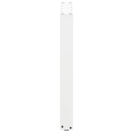 Matbordsben U-formade 2 st vita 60x(72-73) cm stål