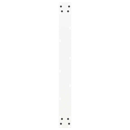 Matbordsben U-formade 2 st vita 80x(72-73) cm stål